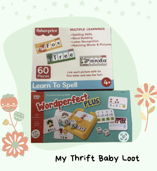 Like New Fisher Price Learn to Spell & Wordperfect Plus Pre school Learning Games